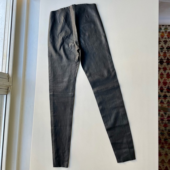 COS / Leather Leggings - Picture 3 of 14